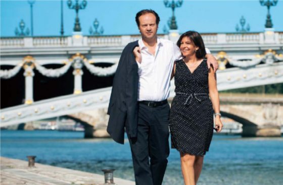 "Anne Hidalgo et Jean-Marc Germain, unis à la ville comme à la Seine" (Gala)