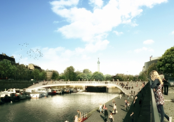 Anne Hidalgo dévoile son projet de nouvelle place de la Bastille